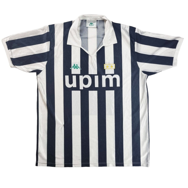 1991/92 Juventus Home Football Shirt (L) Kappa - Football Finery - FF202848