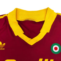 1991/92 Roma Home Football Shirt (XL) Adidas - Football Finery - FF203966