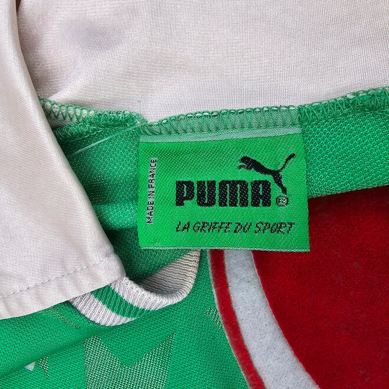 1991/92 Saint Etienne Home Football Shirt (M) Puma - Football Finery - FF203986