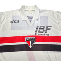 1991/92 Sao Paulo Home Football Shirt (M) CSS #7 - Football Finery - FF202909