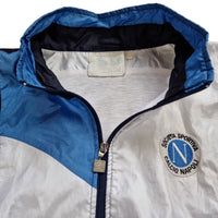 1991/92 SSC Napoli Tracksuit Top (L) Umbro - Football Finery - FF202650