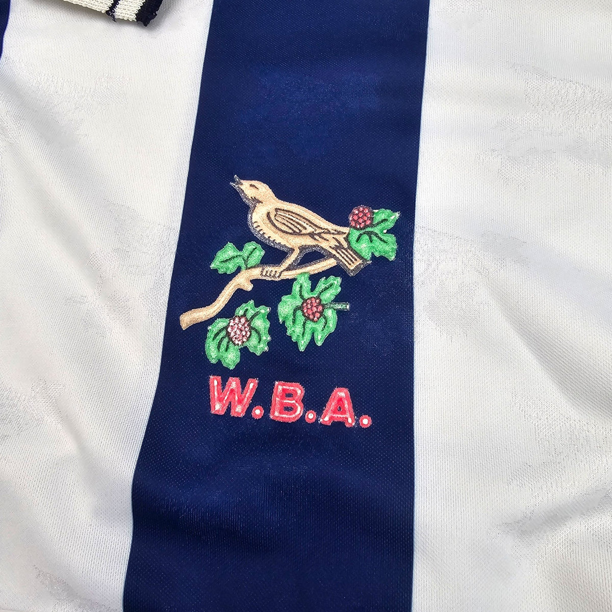 1991/92 West Bromwich Albion Home Football Shirt (XL) Influence - Football Finery - FF204075