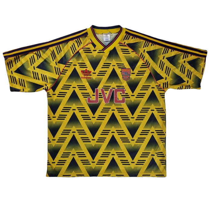 1991/93 Arsenal Away Football Shirt (L) Adidas - Football Finery - FF202555