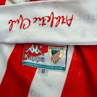 1991/93 Athletic Bilbao Home Football Shirt (XL) Kappa #16 - Football Finery - FF203959