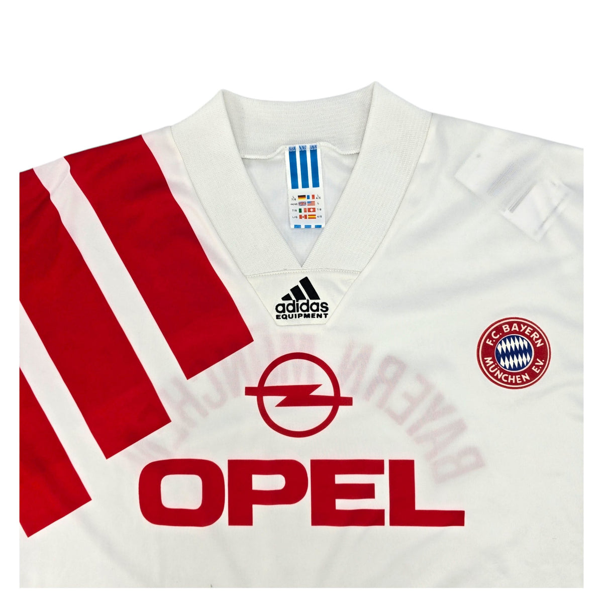 1991/93 Bayern Munich Away Football Shirt (XL) Adidas - Football Finery - FF204390