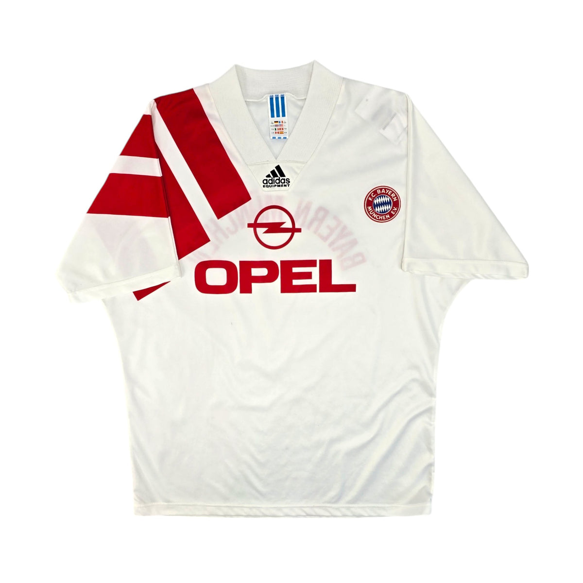 1991/93 Bayern Munich Away Football Shirt (XL) Adidas - Football Finery - FF204390