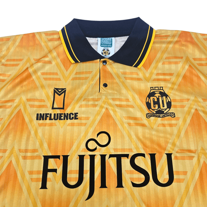 1991/93 Cambridge United Home Football Shirt | Score Draw - Football Finery - CUFC_FF_SCOREDRAW_HOME_S