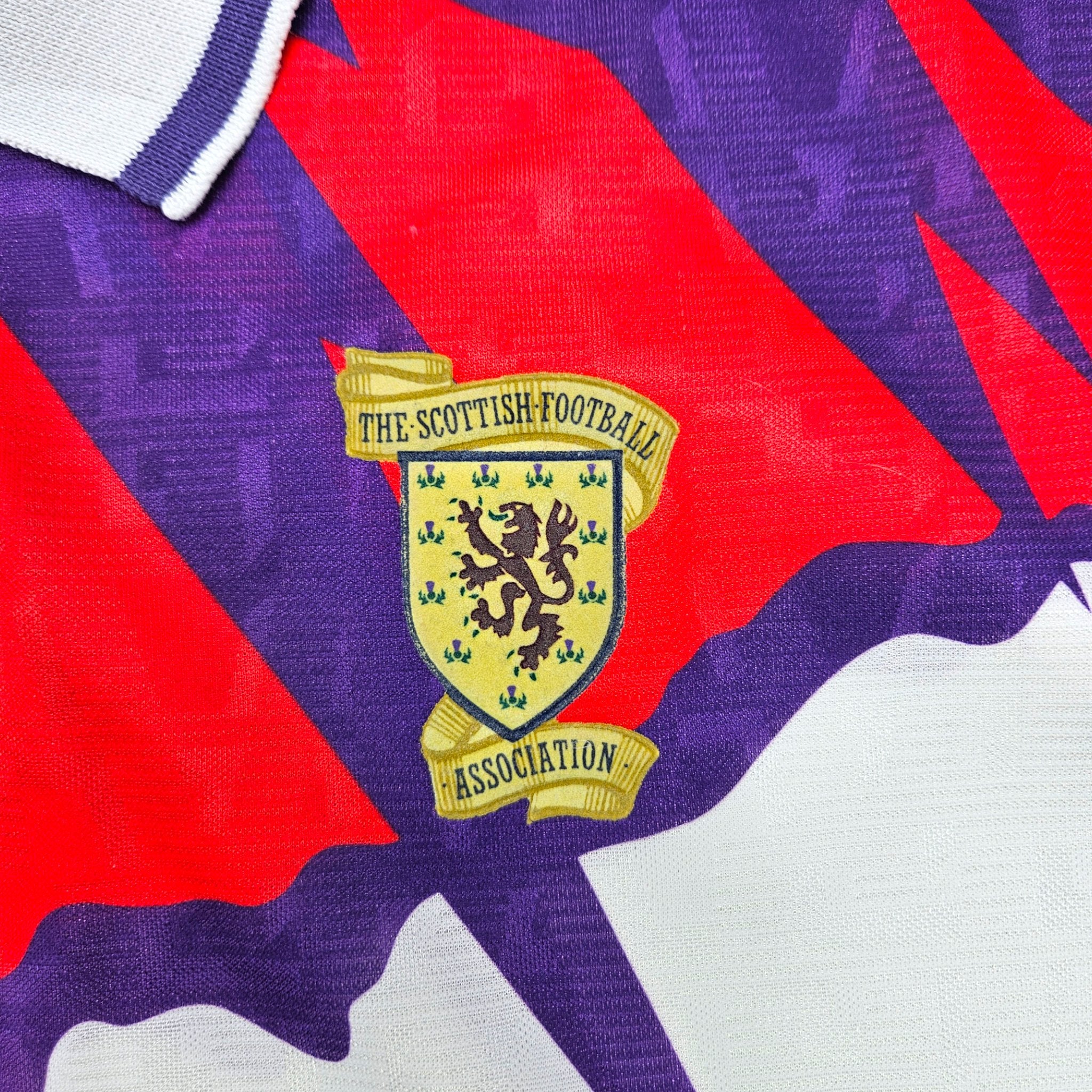 1991/93 Scotland Third Football Shirt (L) Umbro – Football Finery