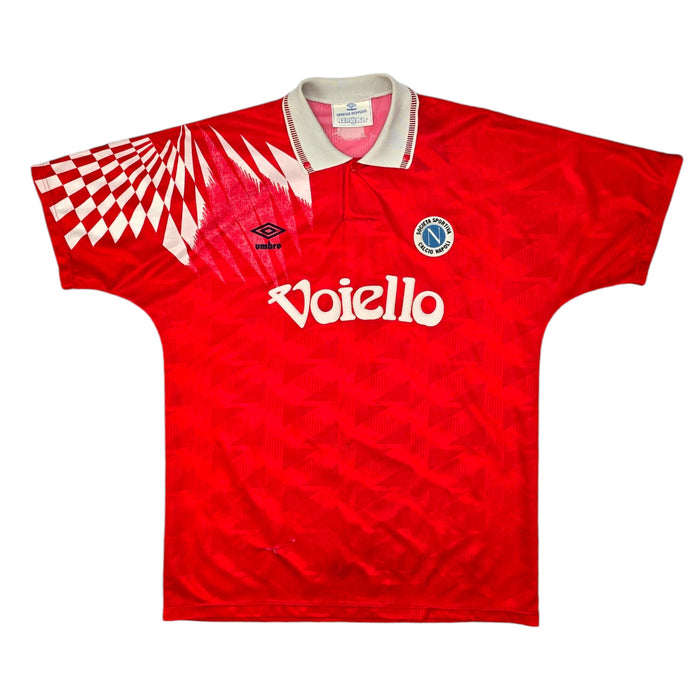 1991/93 SSC Napoli Third Football Shirt (L) Umbro - Football Finery - FF204387