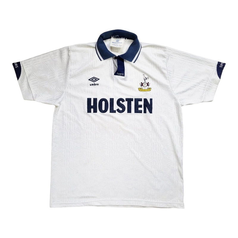 1991/93 Tottenham Hotspur Home Football Shirt (L) Umbro - Football Finery - FF203006