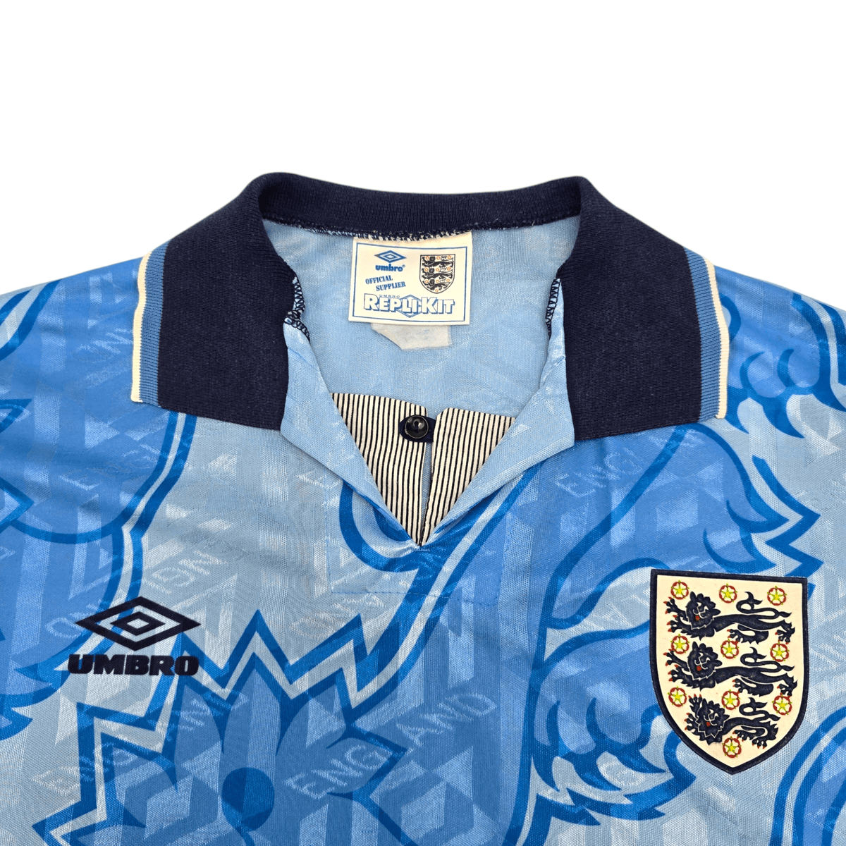 1992/93 England Third Football Shirt (L) Umbro - Football Finery - FF300122