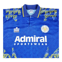 1992/93 Leeds United Away Football Shirt (M) Admiral - Football Finery - FF202594