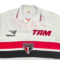 1992/93 Sao Paulo Home Football Shirt (L) Adidas - Football Finery - FF204186