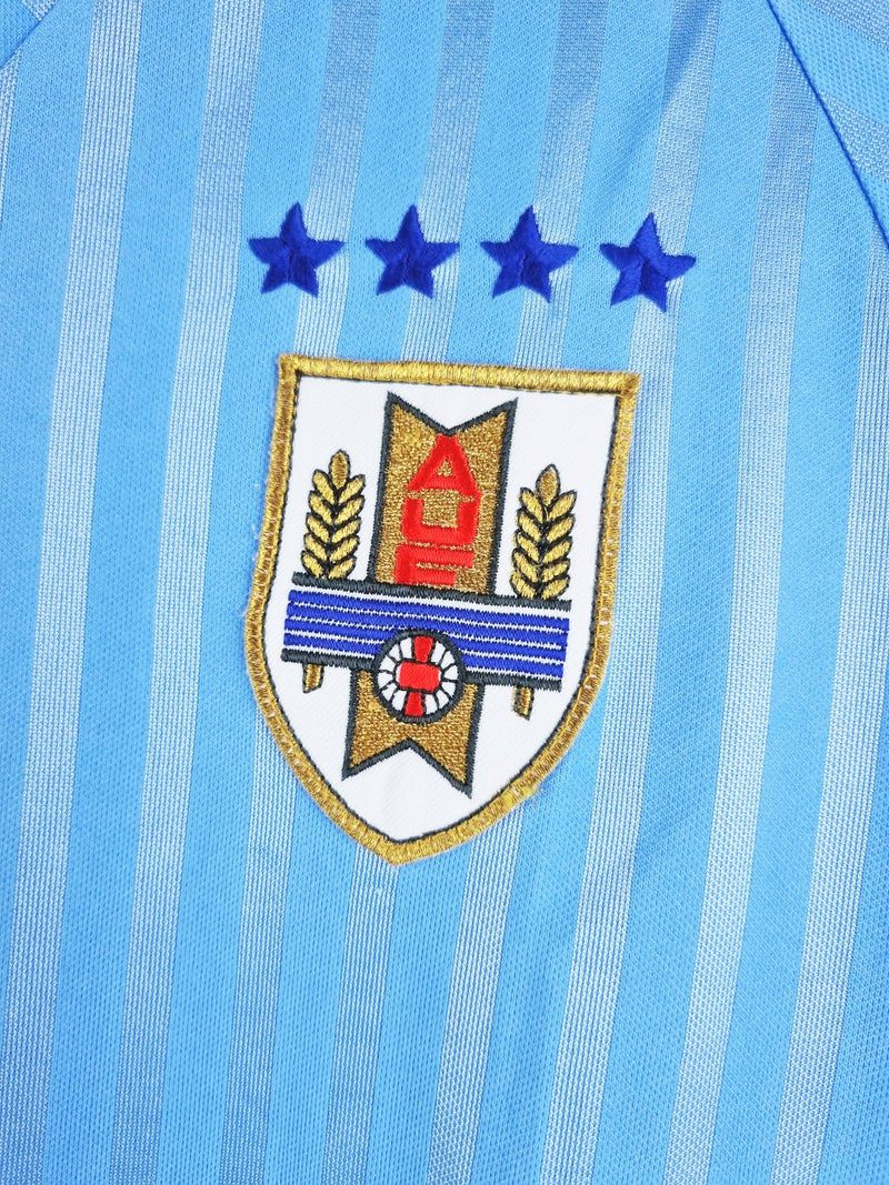 1992/93 Uruguay Home Football Shirt (M) Ennerre - Football Finery - FF202587