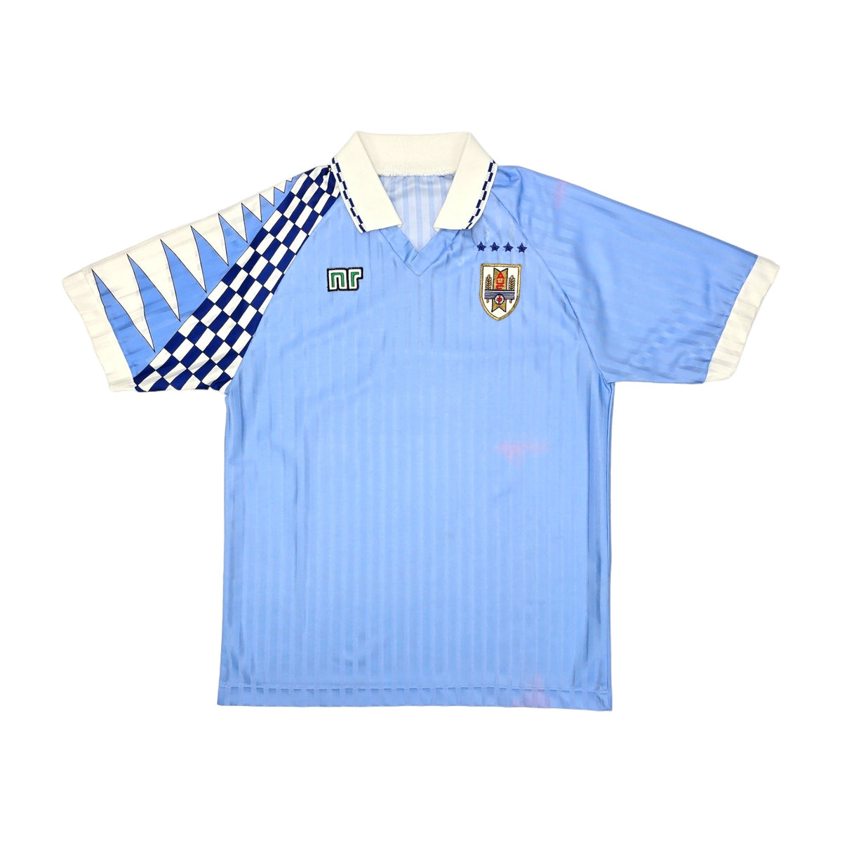 1992/93 Uruguay Home Football Shirt (M) Ennerre - Football Finery - FF203830