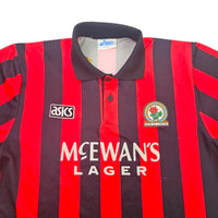 1992/94 Blackburn Rovers Away Football Shirt (L) Asics - Football Finery - FF203352