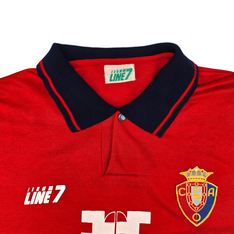 1992/94 C.A. Osasuna Home Football Shirt (XL) Line7 - Football Finery - FF203955