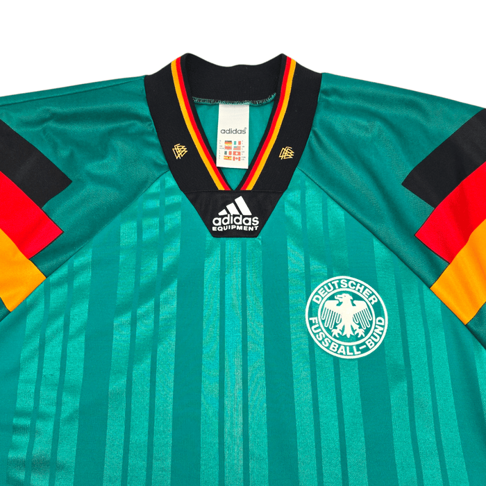 1992/94 Germany Away Football Shirt (L) Adidas - Football Finery - FF204524