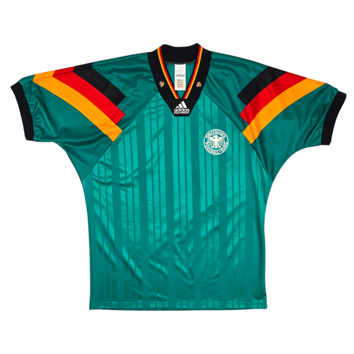 1992/94 Germany Away Football Shirt (L) Adidas - Football Finery - FF204524