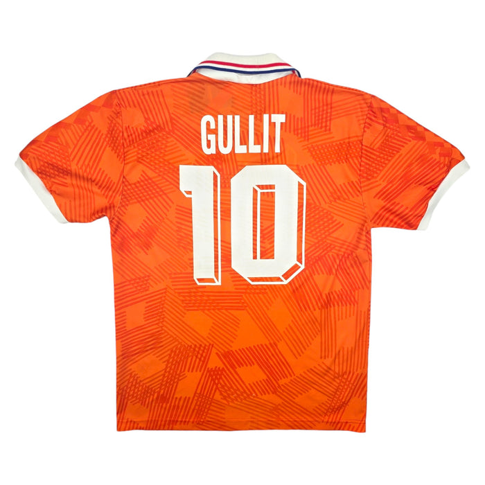 1992/94 Holland Home Football Shirt (L) Lotto #4 Gullit - Football Finery - FF204322