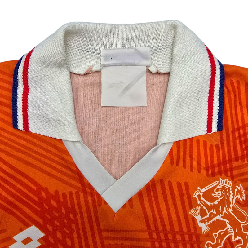 1992/94 Holland Home Football Shirt (L) Lotto #4 Gullit - Football Finery - FF204322