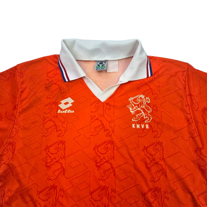 1992/94 Holland Home Football Shirt (M) Lotto - Football Finery - FF203333