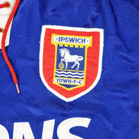 1992/94 Ipswich Town Home Football Shirt (XL) Umbro #9 Guentchev - Football Finery - FF202396