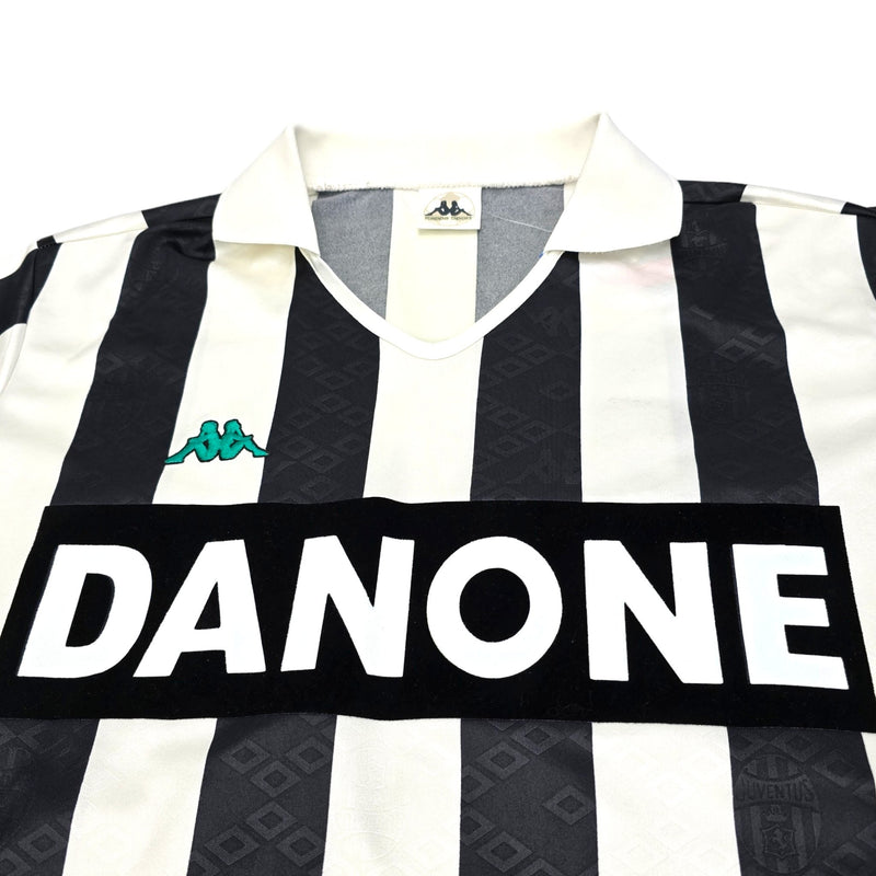 1992/94 Juventus Home Football Shirt (M) Kappa #16 - Football Finery - FF203424