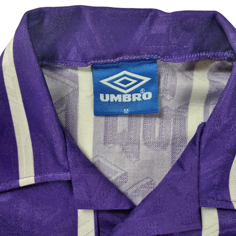 1992/94 Manchester City Away Football Shirt (M) Umbro #28 Rossler - Football Finery - FF202752