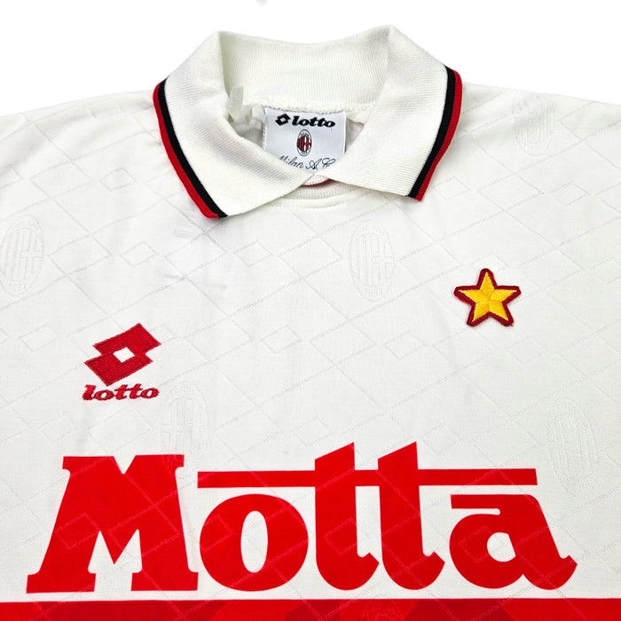 1993/94 AC Milan Away Football Shirt (L) Lotto (Player Spec) - Football Finery - FF203529