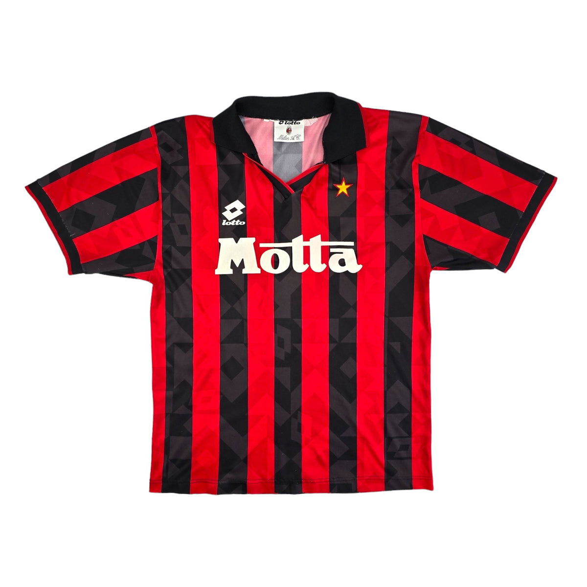 1993/94 AC Milan Home Football Shirt (M) Lotto - Football Finery - FF204120