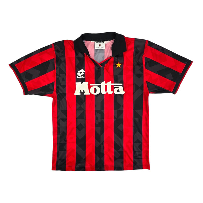 1993/94 AC Milan Home Football Shirt (M) Lotto - Football Finery - FF204120