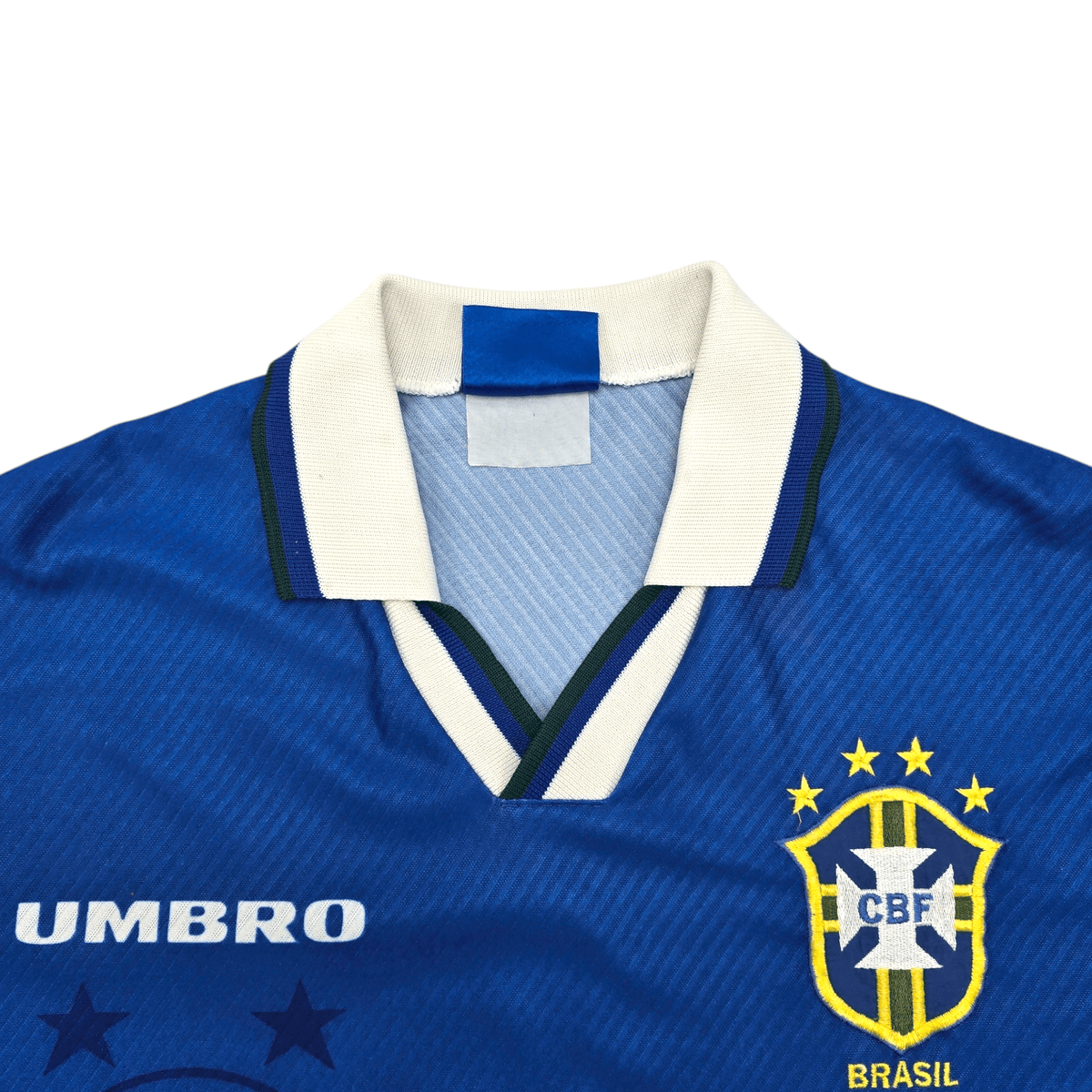 1993/94 Brazil Away Football Shirt (M) Umbro - Football Finery - FF204564