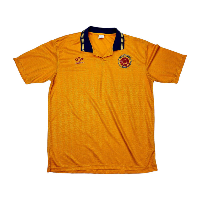 1993/94 Colombia Home Football Shirt (M) Umbro - Football Finery - FF203983