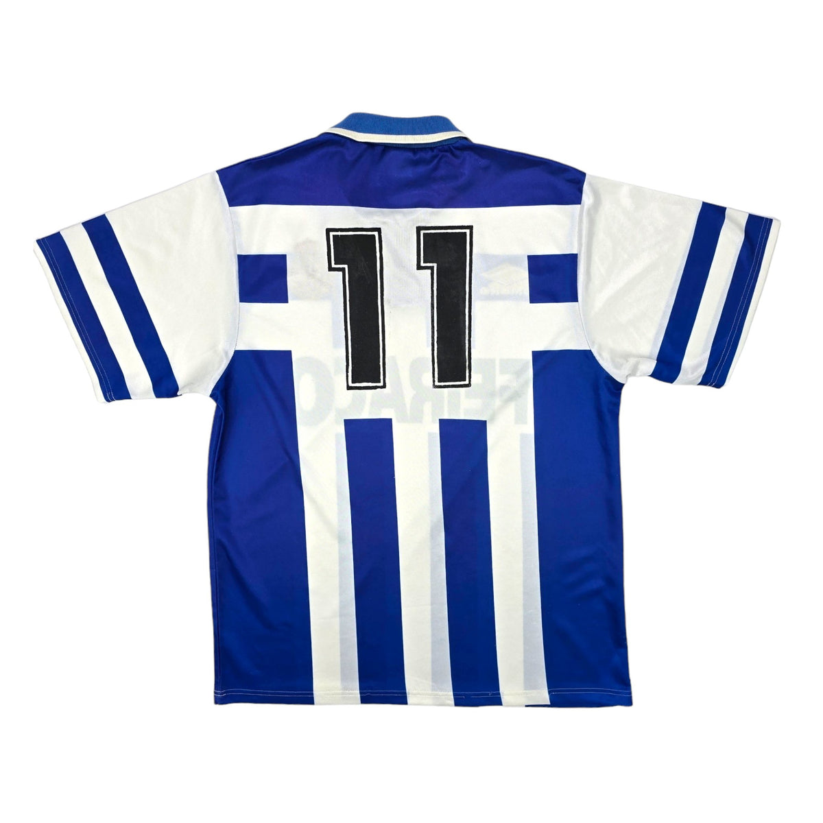 1993/94 Deportivo La Coruna Home Football Shirt (M) Umbro #11 (Bebeto) - Football Finery - FF203952