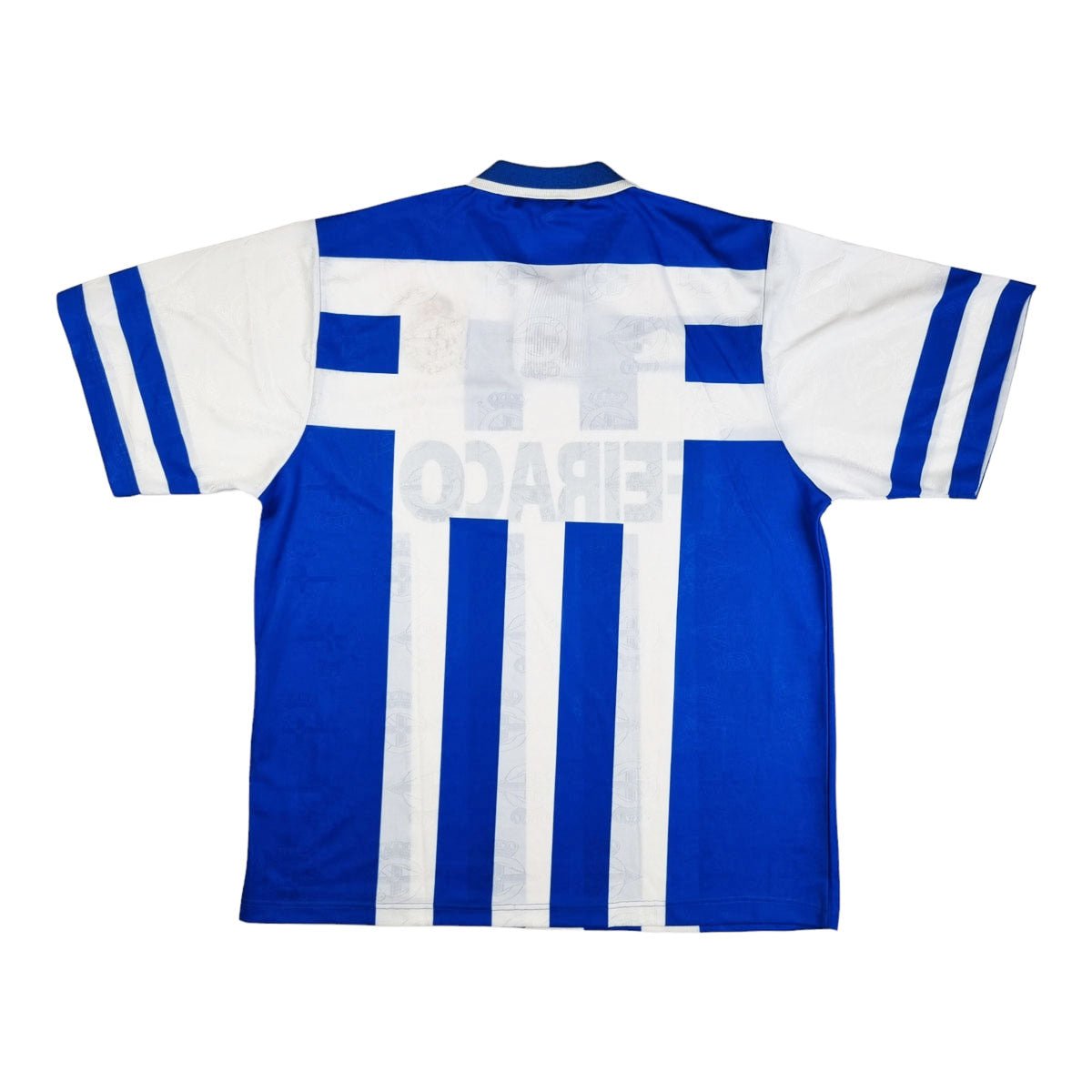 1993/94 Deportivo La Coruna Home Football Shirt (XL) Umbro - Football Finery - FF202865