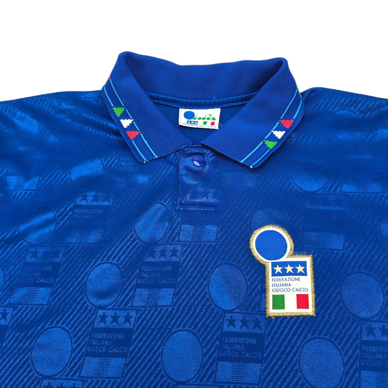 1993/94 Italy Home Football Shirt (L) Diadora - Football Finery - FF204234