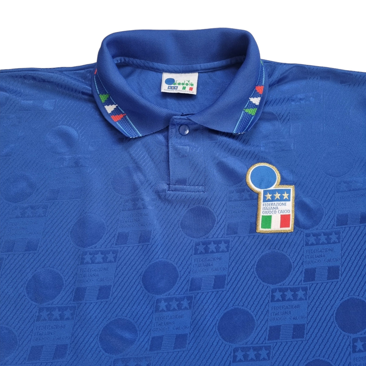 1993/94 Italy Home Football Shirt (M) Diadora - Football Finery - FF202906