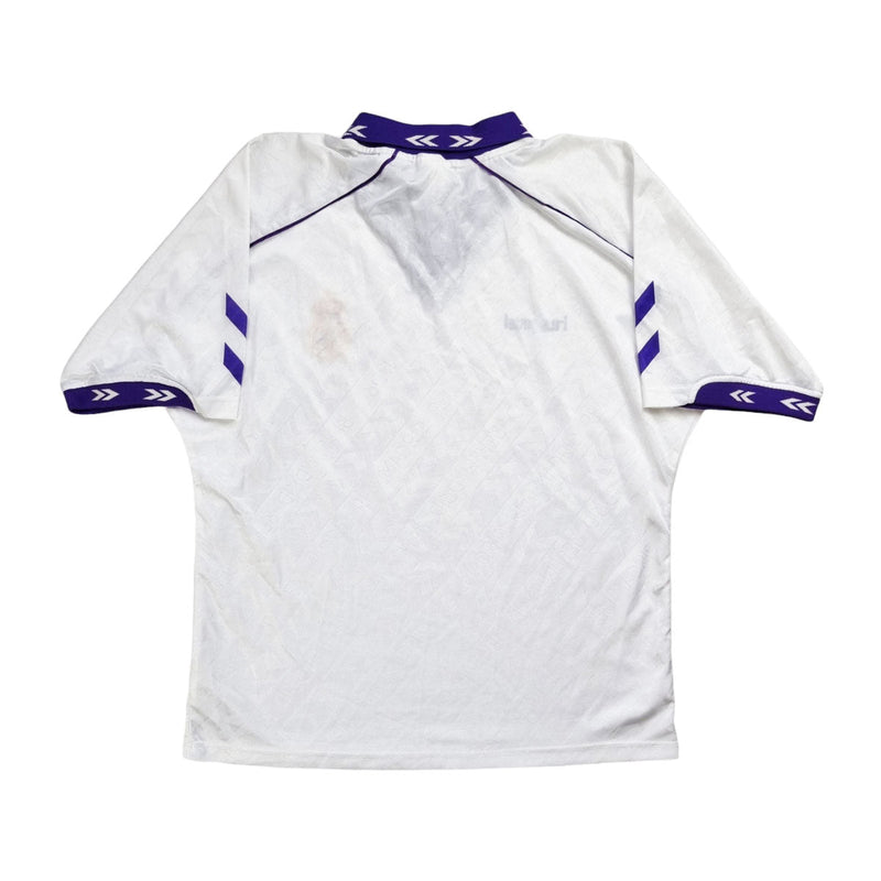 1993/94 Real Madrid Home Football Shirt (L) Hummel - Football Finery - FF202825