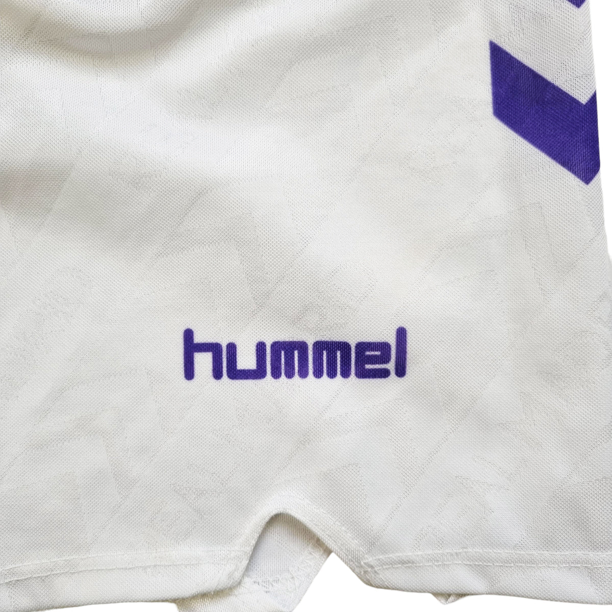 1993/94 Real Madrid Home Football Shorts (L) Hummel - Football Finery - FF203024