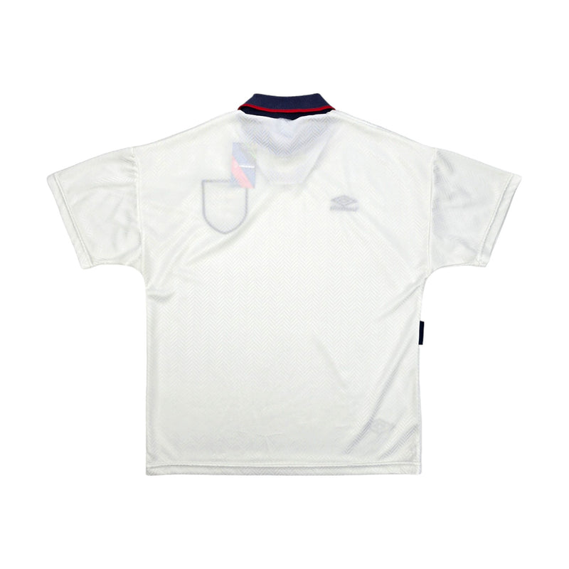 1993/95 England Home Football Shirt (L) Umbro - Football Finery - FF203833