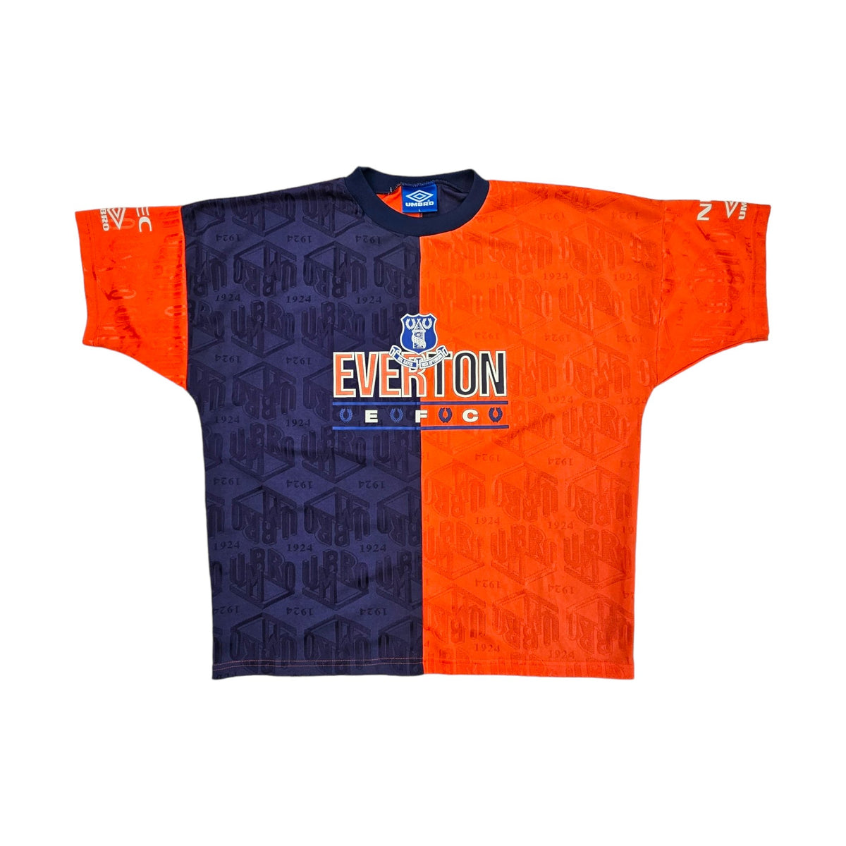 1993/95 Everton Training Shirt (L) Umbro - Football Finery - FF203285