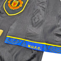 1993/95 Manchester United Away Football Shirt (L) Umbro - Football Finery - FF204439