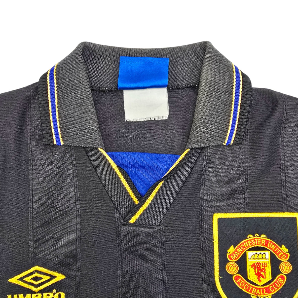 1993/95 Manchester United Away Football Shirt (L) Umbro - Football Finery - FF204439