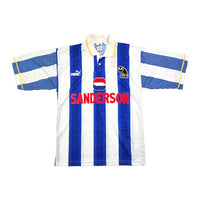 1993/95 Sheffield Wednesday Home Football Shirt (S) Puma #5 Petrescu - Football Finery - FF203690