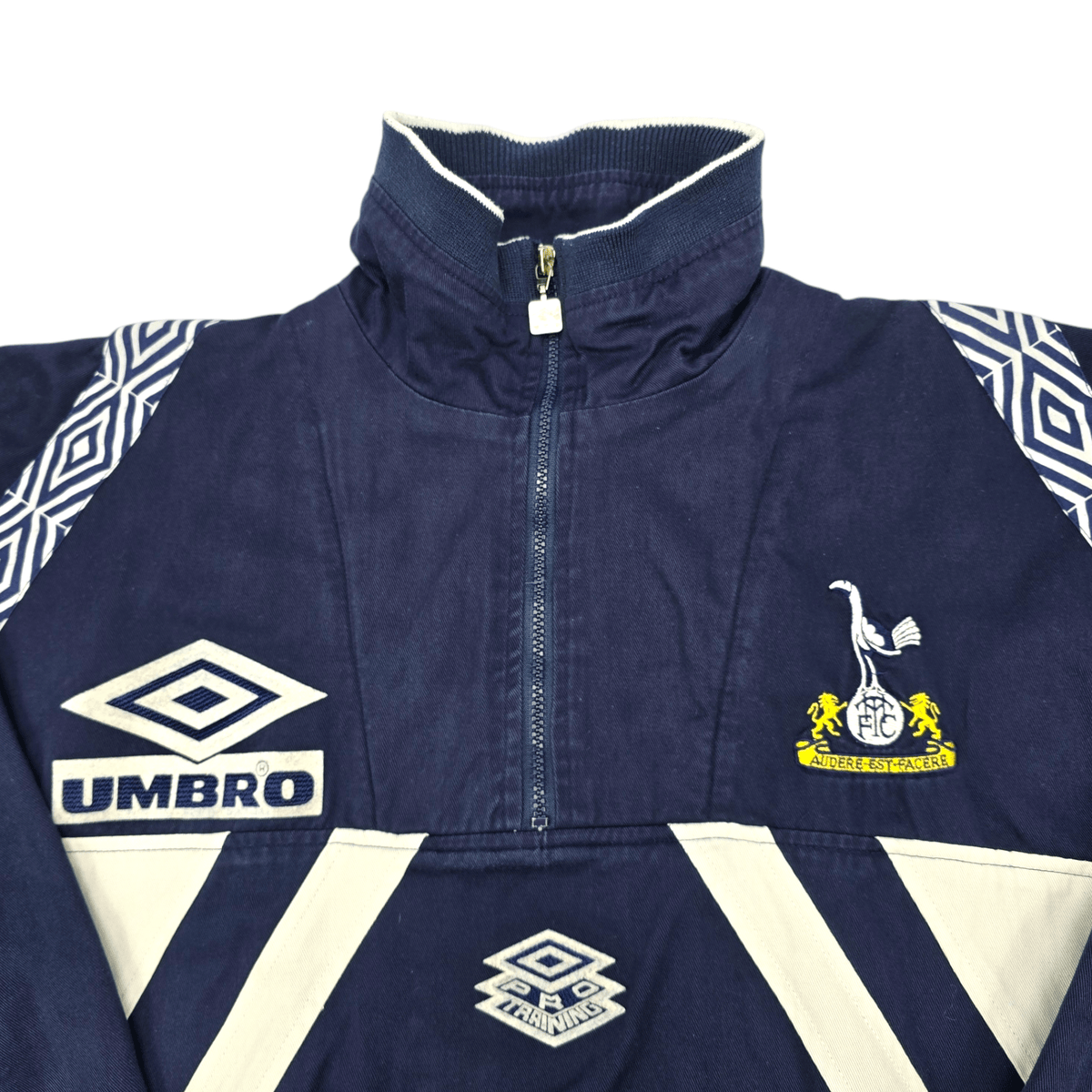 1993/95 Tottenham Hotspur Drill Jacket (2XL) Umbro - Football Finery - FF300039