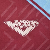 1993/95 West Ham Home Football Shirt (XL) PONY - Football Finery - FF202428