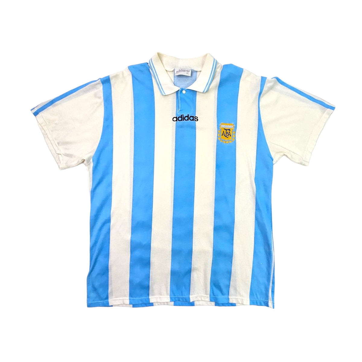 1994 Argentina Home Football Shirt (L) Adidas - Football Finery - FF203406