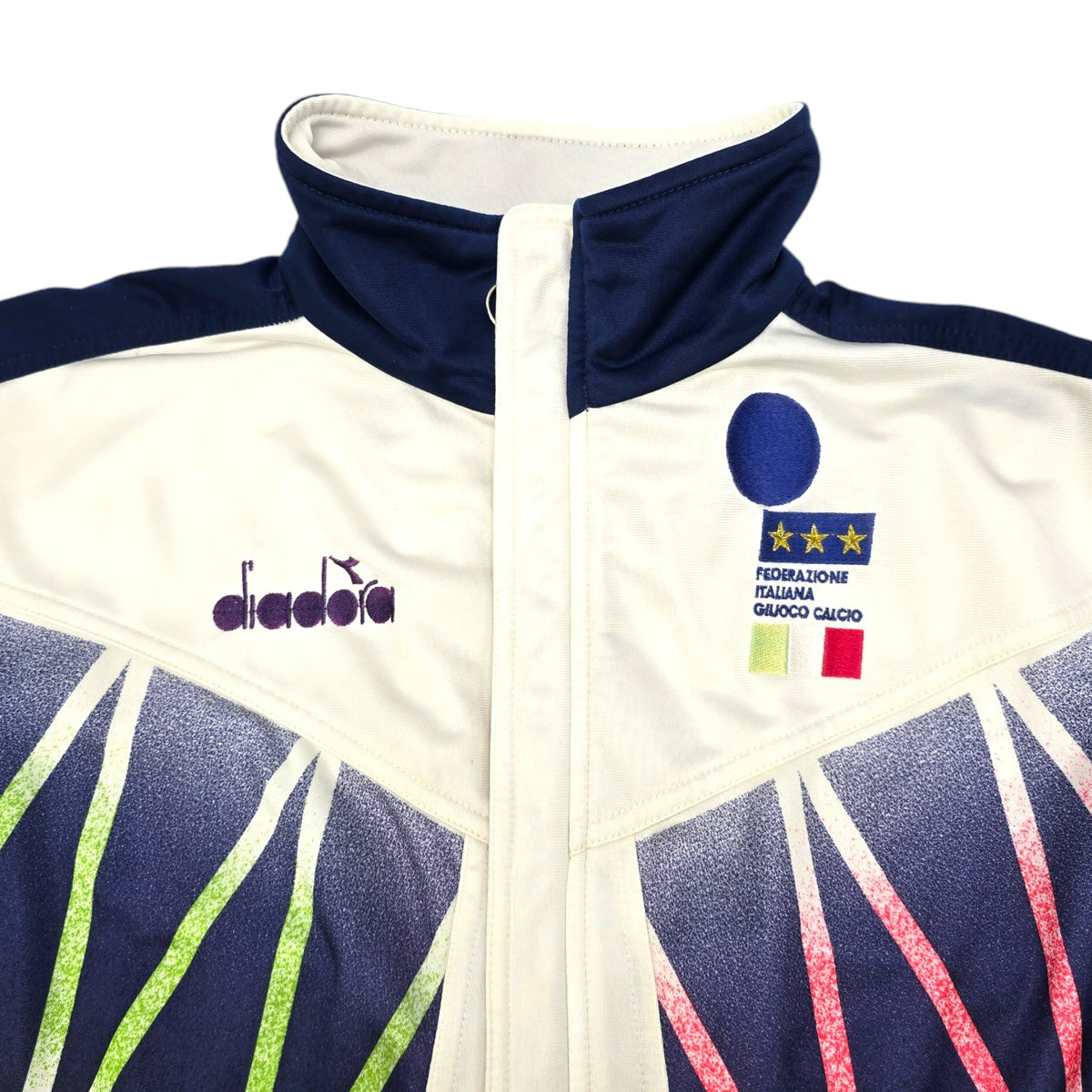 1994 Italy Tracksuit Top (L) Diadora - Football Finery - FF204215