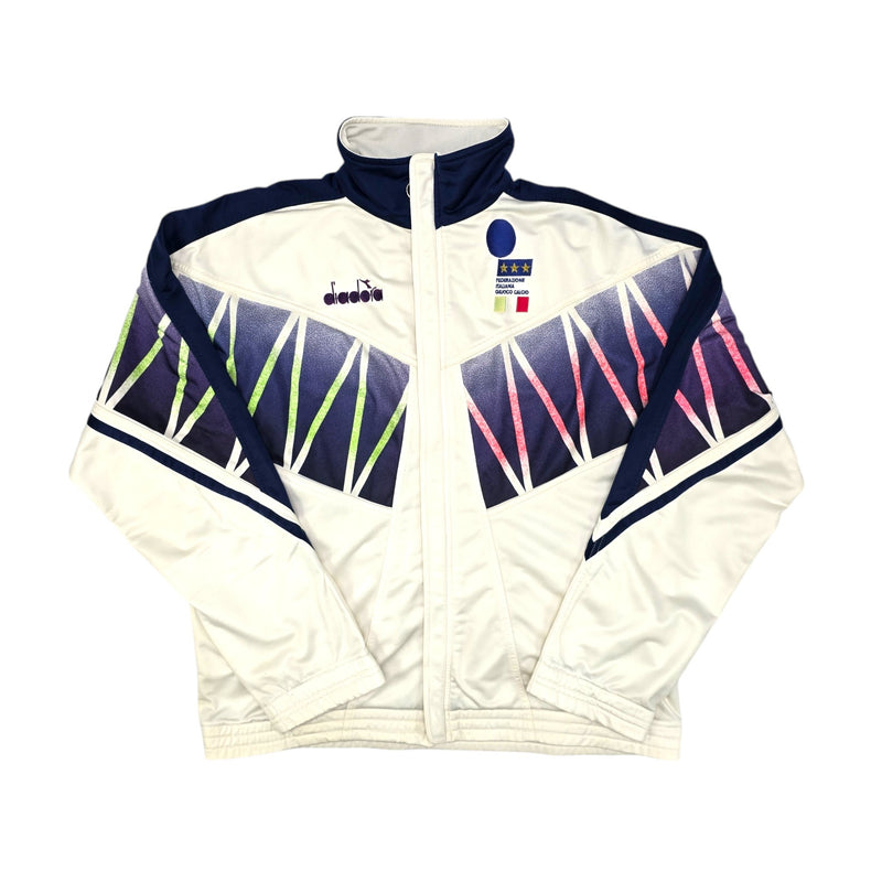 1994 Italy Tracksuit Top (L) Diadora - Football Finery - FF204215